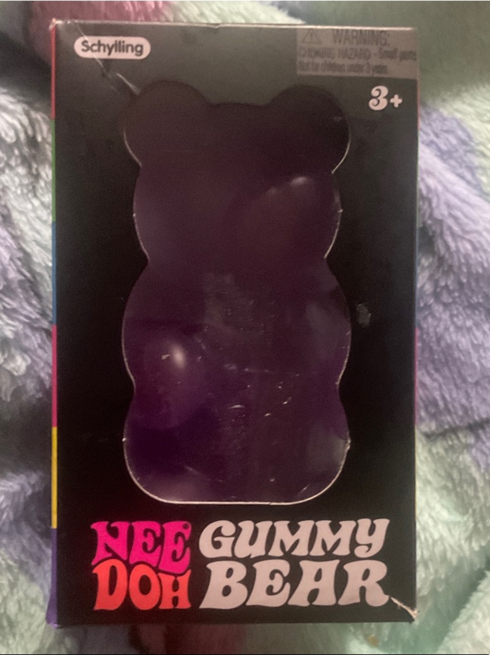 Nee Doh Gummy Bear Kids Sensory Toy - Purple